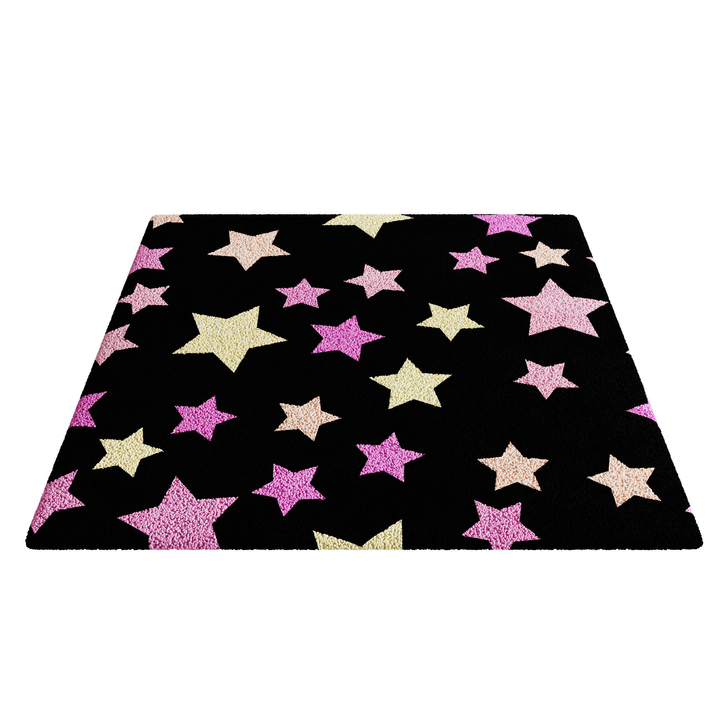 Kids Carpet Set 23 3D model_2