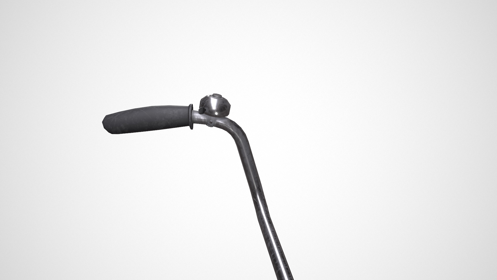 Old Vintage Bicycle Low-poly PBR Low-poly 3D model_22