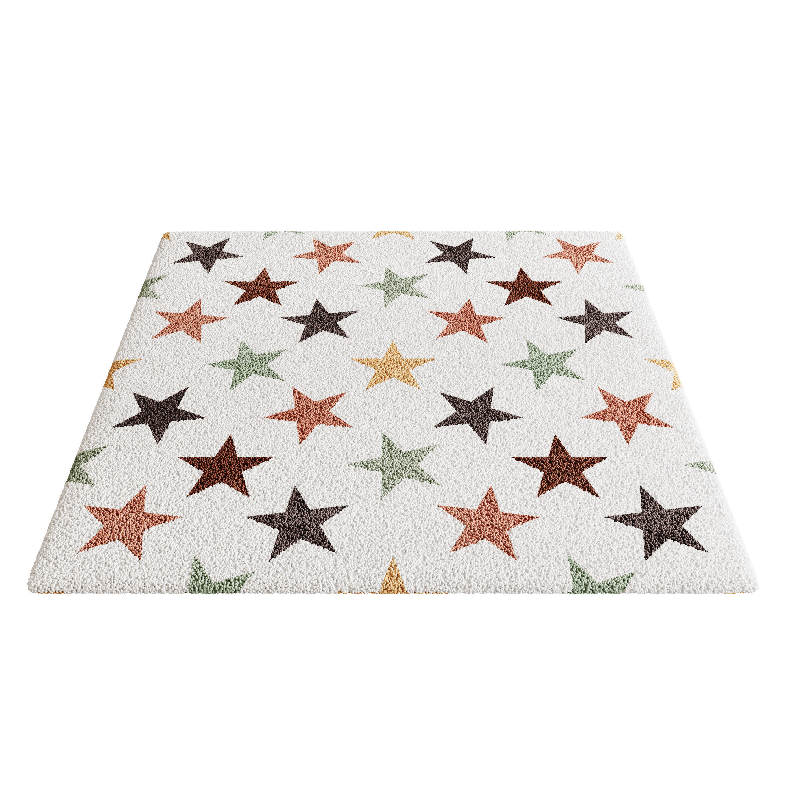 Kids Carpet Set 24 3D model_9