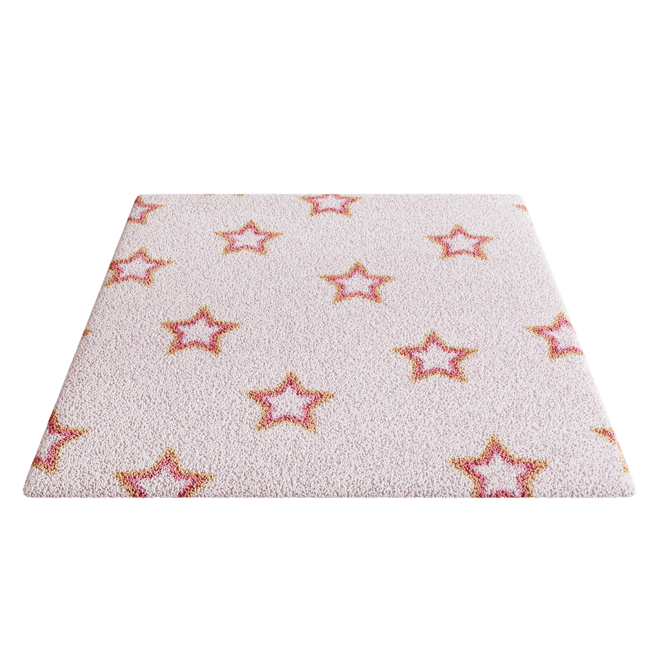 Kids Carpet Set 24 3D model_11