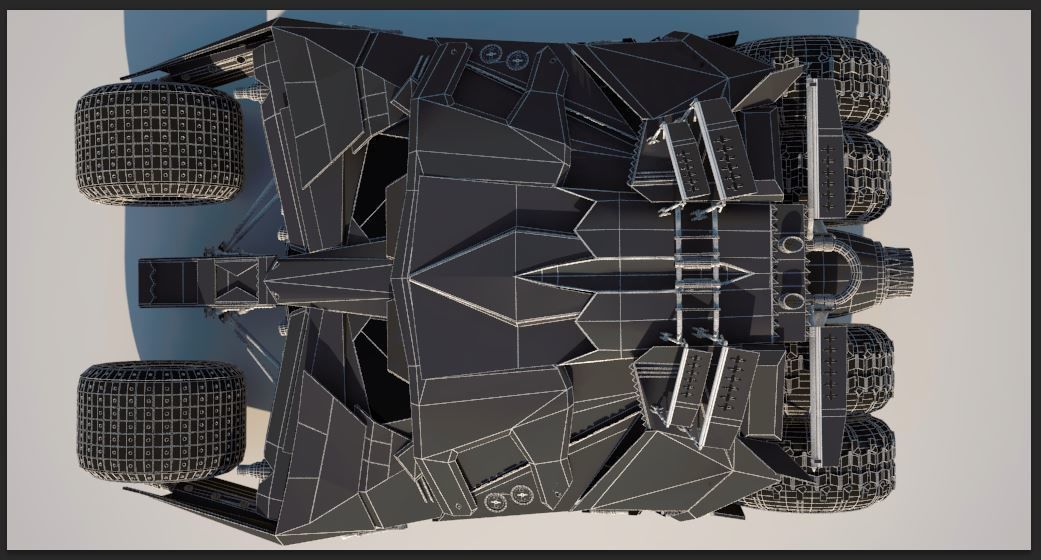 Tumbler - The Dark Knight 3D model_1