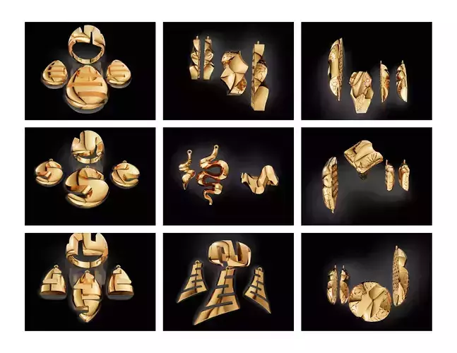 New Turkey Set Collection  3DM Files Available 3D print model