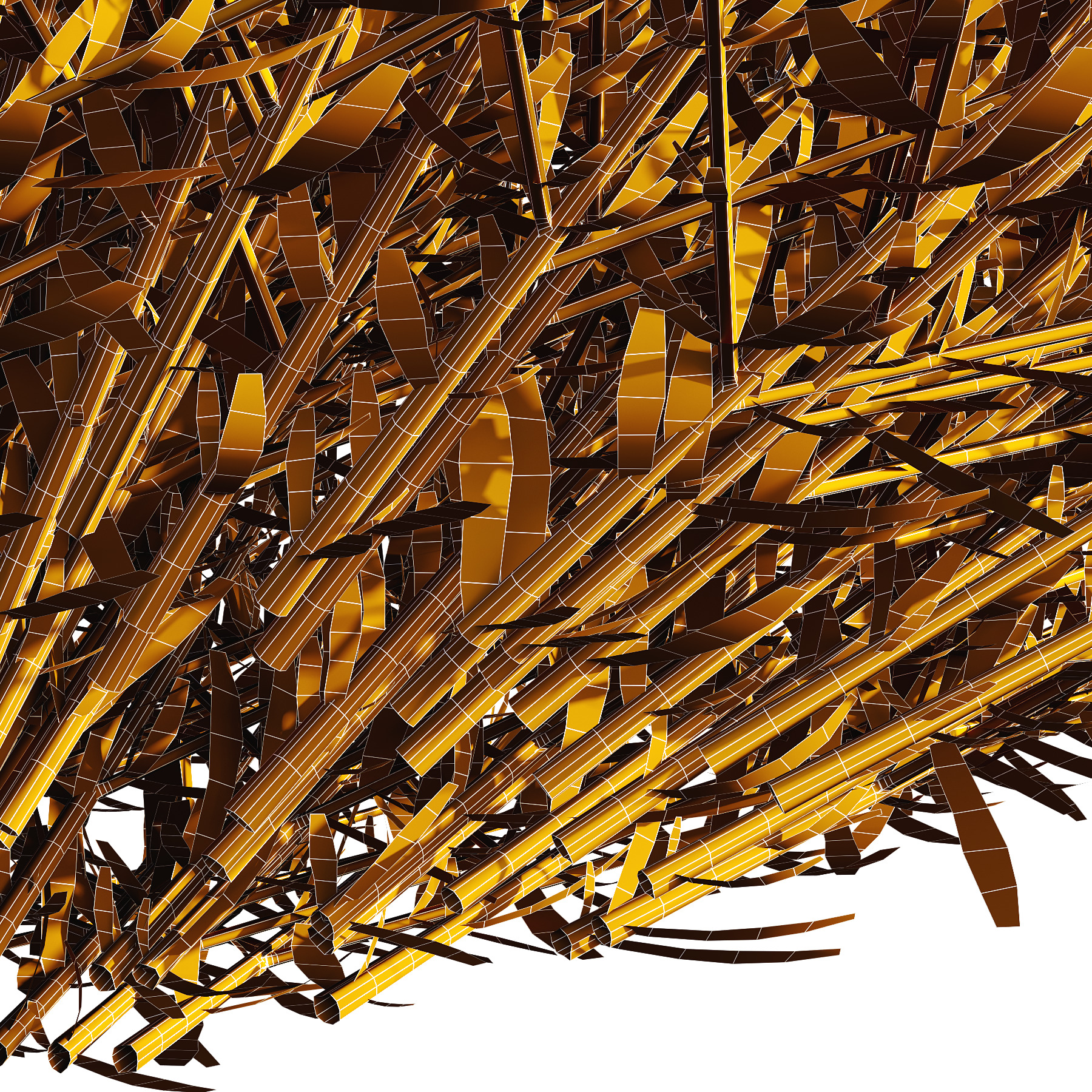 plant bush Lavandula pedunculata 03 3D model_5