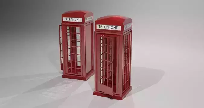 london phone booth