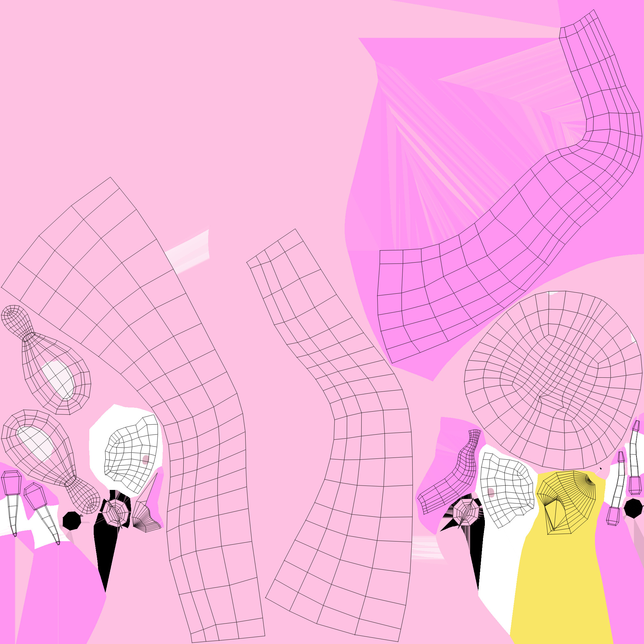 Unicorn Hat Low-poly 3D model_7