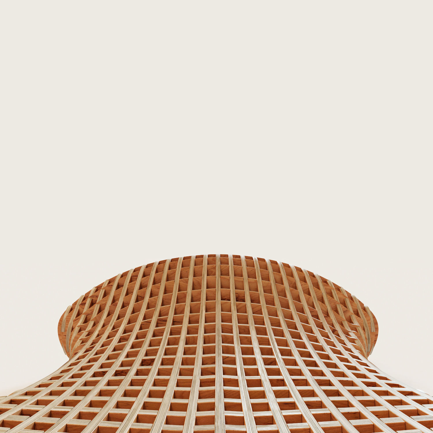 Parametric bench Twinpea 3D model_2