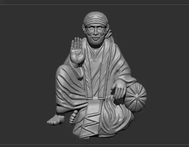 Sai Baba 3  3D print model