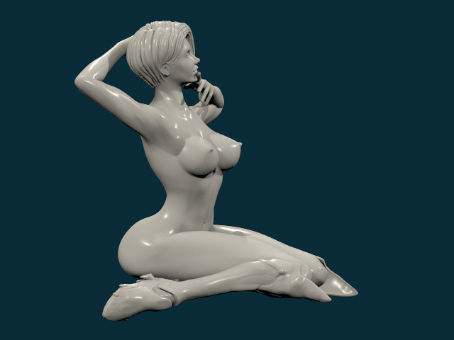 PERFECT CURVY HENTAI 29 3D print model_20