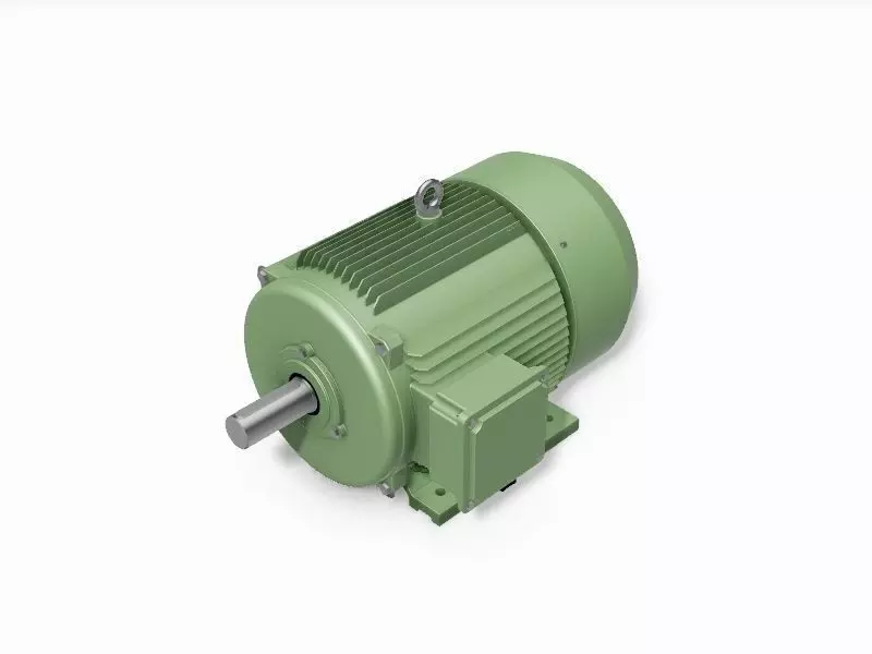 225S B3 Right IEC electric motor - 3D CAD model 3D model_0
