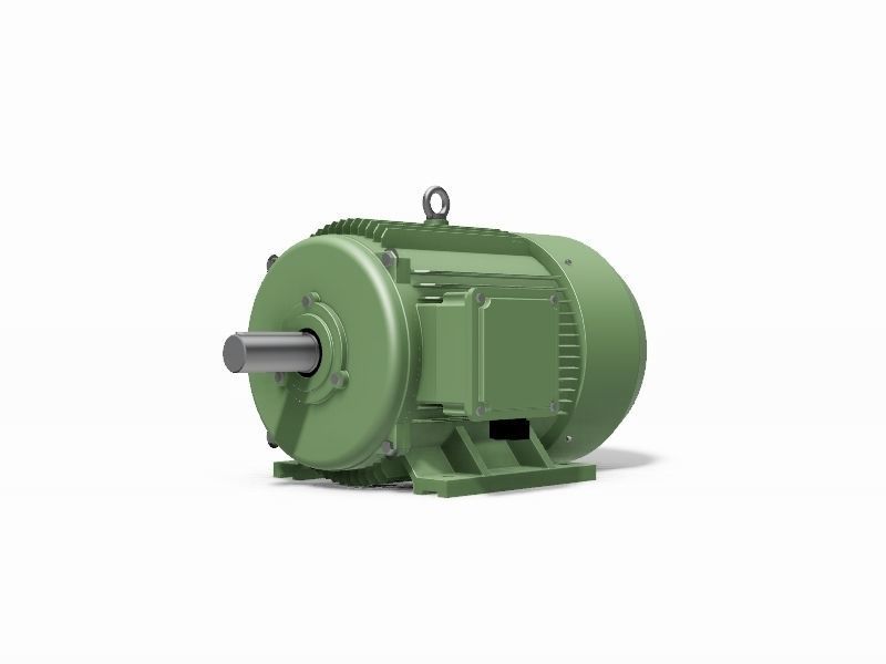 225S B3 Right IEC electric motor - 3D CAD model 3D model_1