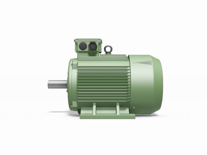 225S B3 Top IEC electric motor - 3D CAD model 3D model_2