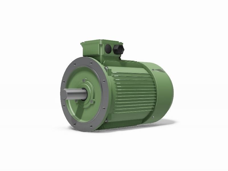 225S B5 IEC electric motor - 3D CAD model 3D model_1