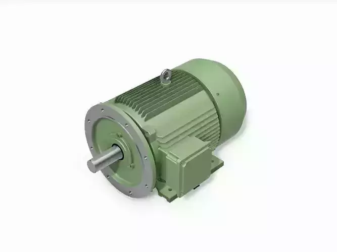 225S B35 Right IEC electric motor - 3D CAD model 3D model