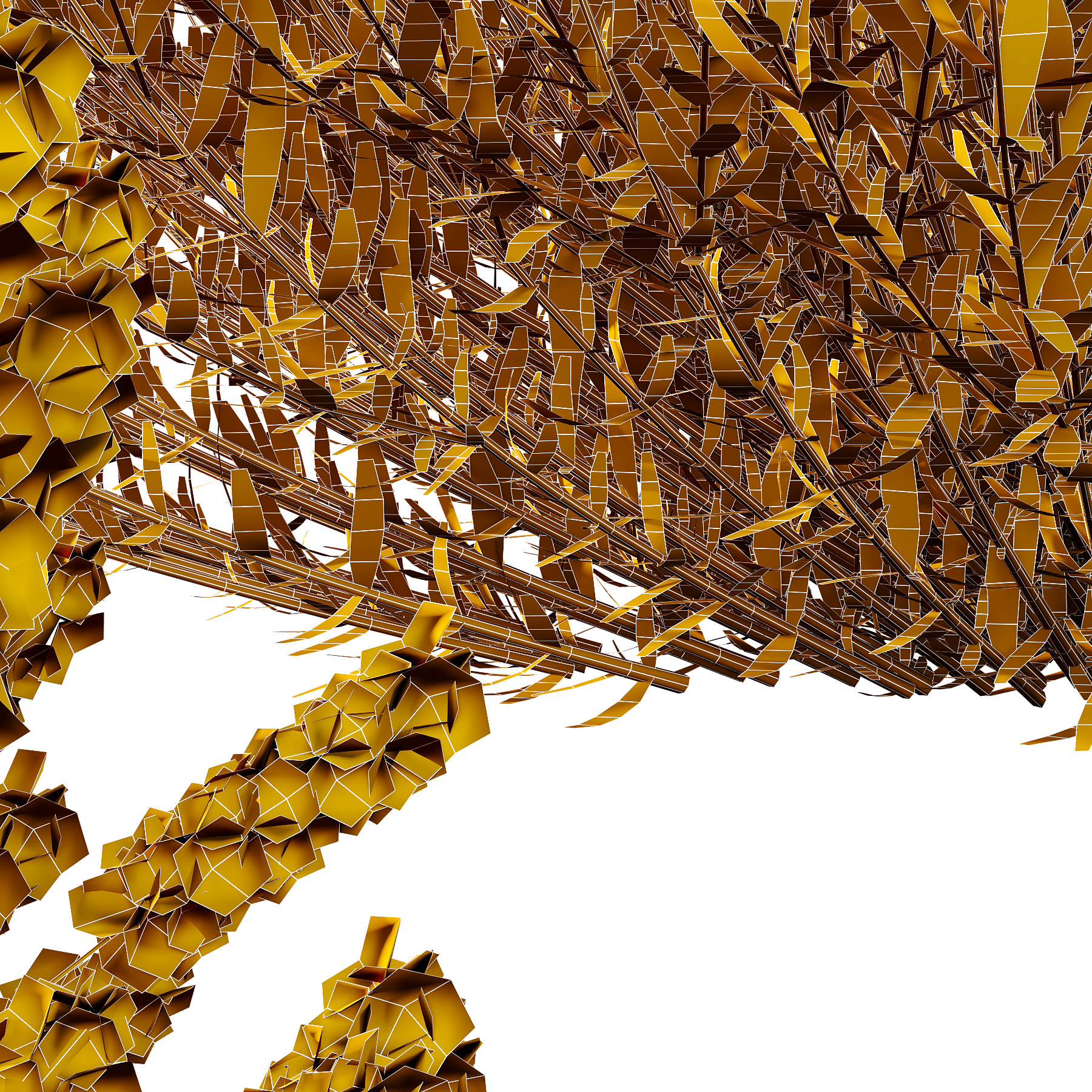 plant bush Flower Lavandula pedunculata 03 3D model_6