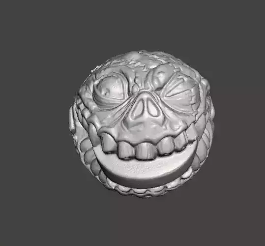 MADBALLS PUCK EATER FIGURE MONSTER PLASTIC 80s TOY KIDS PVC