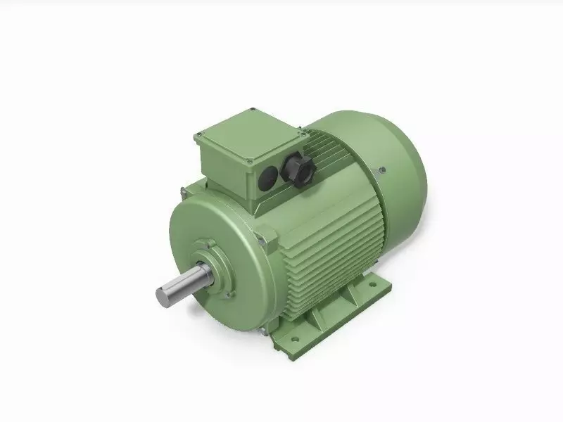 250M B3 Top 4-8 Pole IEC electric motor - 3D CAD model 3D model