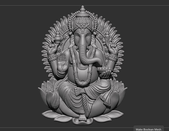 Ganesh ji  3D print model