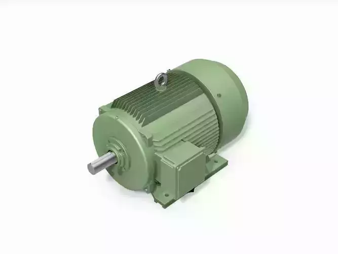 280M B3 Right 2 Pole IEC electric motor - 3D CAD model