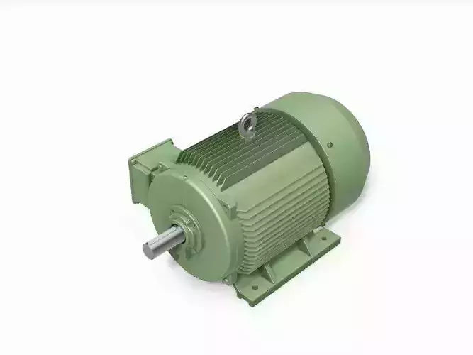 280M B3 Left 4-8 Pole IEC electric motor - 3D CAD model 3D model