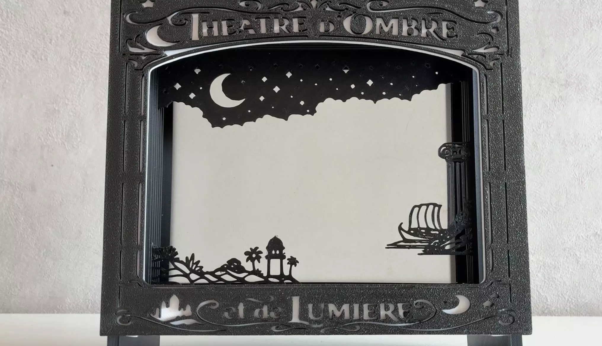 Shadow and Light Theater 3D Story Box 3D print model
