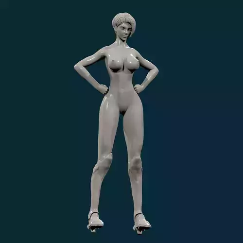 THICK ASS SEXY GIRL 8 3D print model