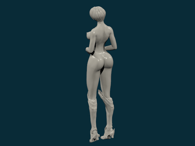 THICK ASS SEXY GIRL 7 3D print model_19
