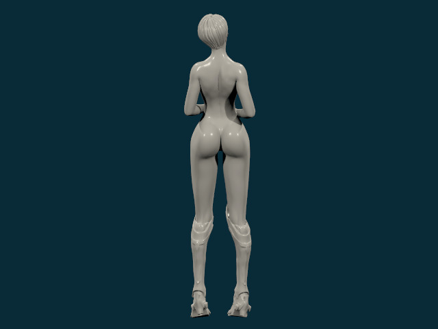 THICK ASS SEXY GIRL 7 3D print model_16
