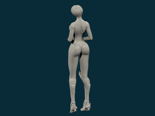 THICK ASS SEXY GIRL 7 3D print model_18