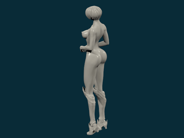 THICK ASS SEXY GIRL 7 3D print model_21