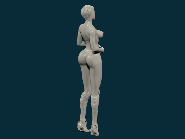 THICK ASS SEXY GIRL 7 3D print model_12