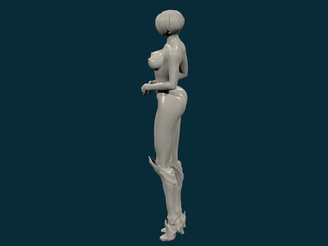THICK ASS SEXY GIRL 7 3D print model_23
