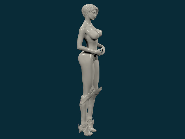 THICK ASS SEXY GIRL 7 3D print model_7
