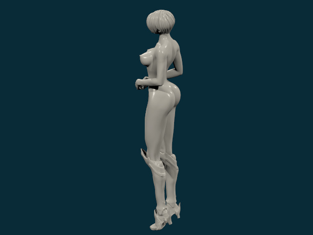 THICK ASS SEXY GIRL 7 3D print model_22