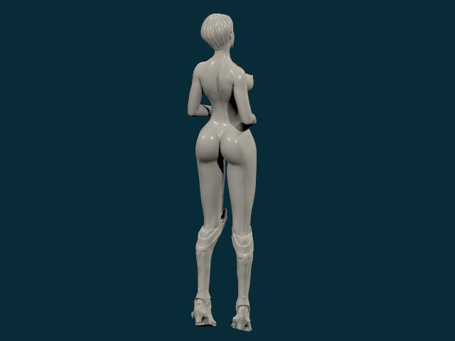 THICK ASS SEXY GIRL 7 3D print model_14