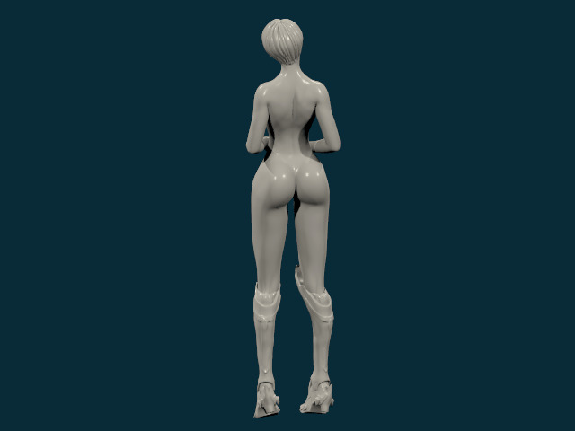 THICK ASS SEXY GIRL 7 3D print model_17