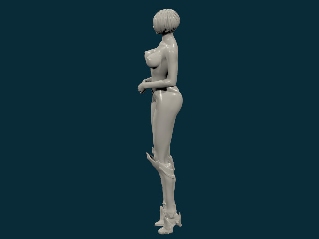 THICK ASS SEXY GIRL 7 3D print model_24