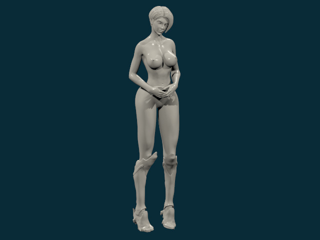 THICK ASS SEXY GIRL 7 3D print model_3