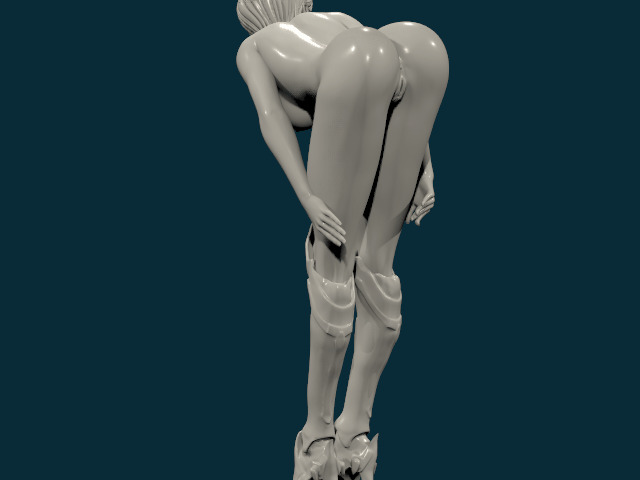 THICK ASS SEXY GIRL 3 3D print model_11