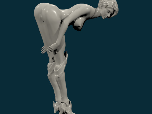 THICK ASS SEXY GIRL 3 3D print model_2