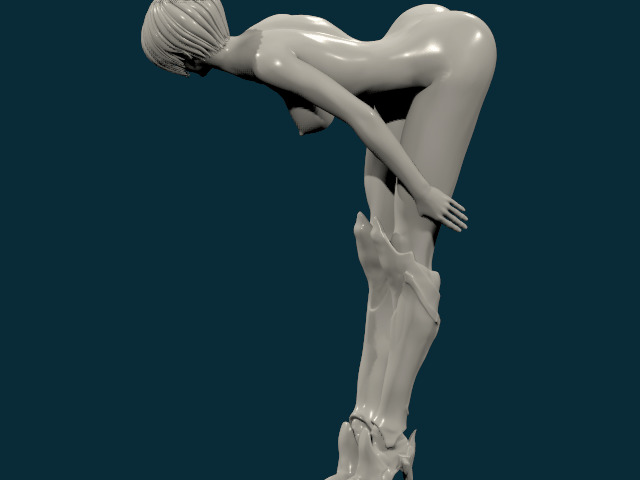 THICK ASS SEXY GIRL 3 3D print model_17