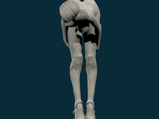 THICK ASS SEXY GIRL 3 3D print model_23