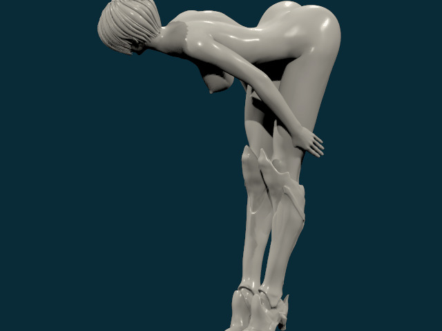 THICK ASS SEXY GIRL 3 3D print model_18