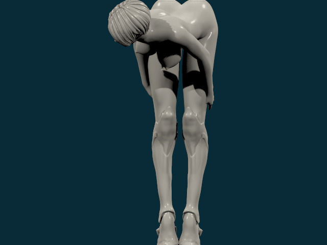 THICK ASS SEXY GIRL 3 3D print model_22