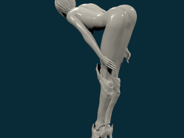 THICK ASS SEXY GIRL 3 3D print model_13