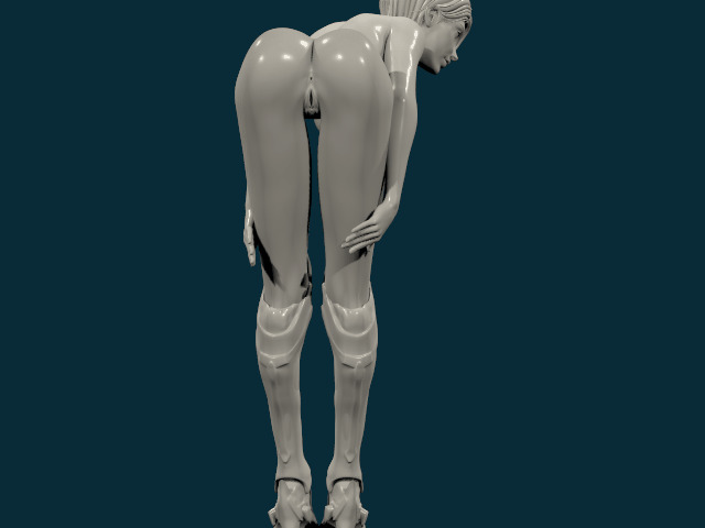 THICK ASS SEXY GIRL 3 3D print model_7