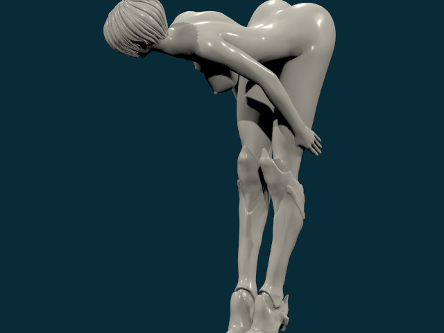 THICK ASS SEXY GIRL 3 3D print model_19