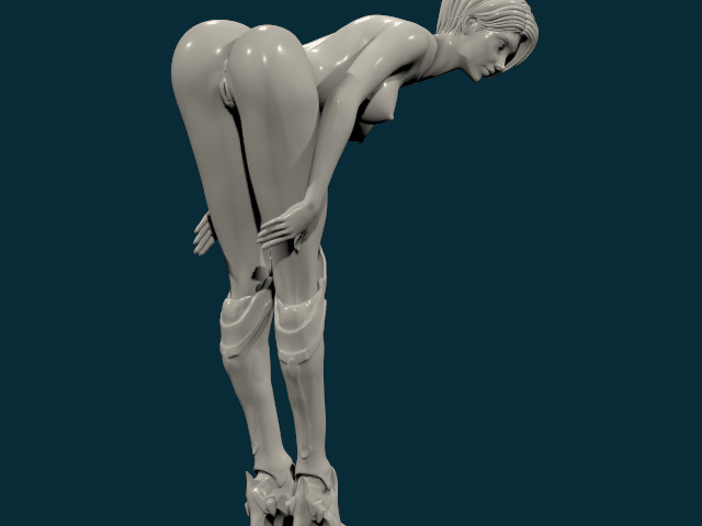THICK ASS SEXY GIRL 3 3D print model_4