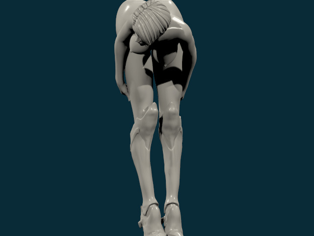THICK ASS SEXY GIRL 3 3D print model_24