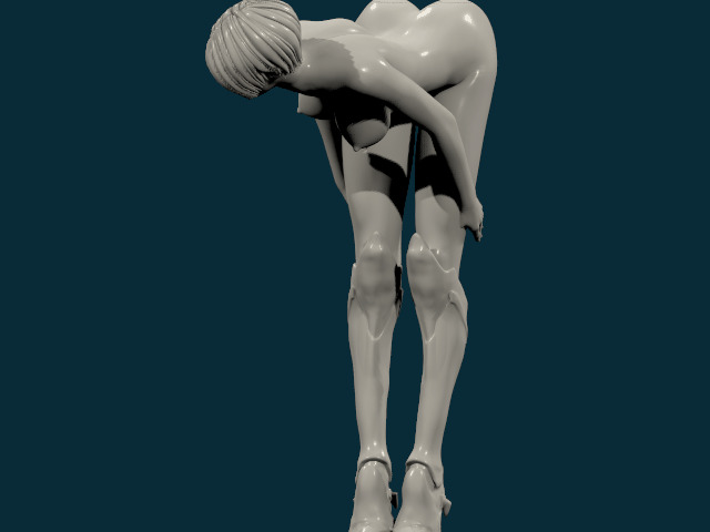 THICK ASS SEXY GIRL 3 3D print model_21