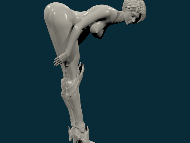THICK ASS SEXY GIRL 3 3D print model_1